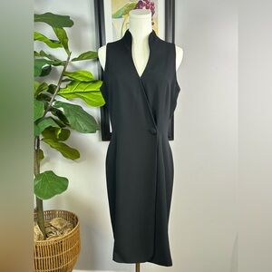 Vintage Marianna Pencil Dress Women’s Size 10 Front Button Sleeveless